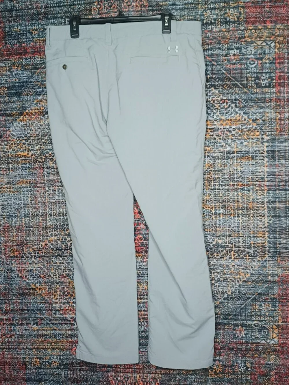 Under Armour mens solid gray stretch nylon Match Play golf pants 38x32